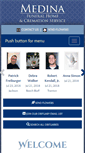 Mobile Screenshot of medinafuneralhome.com